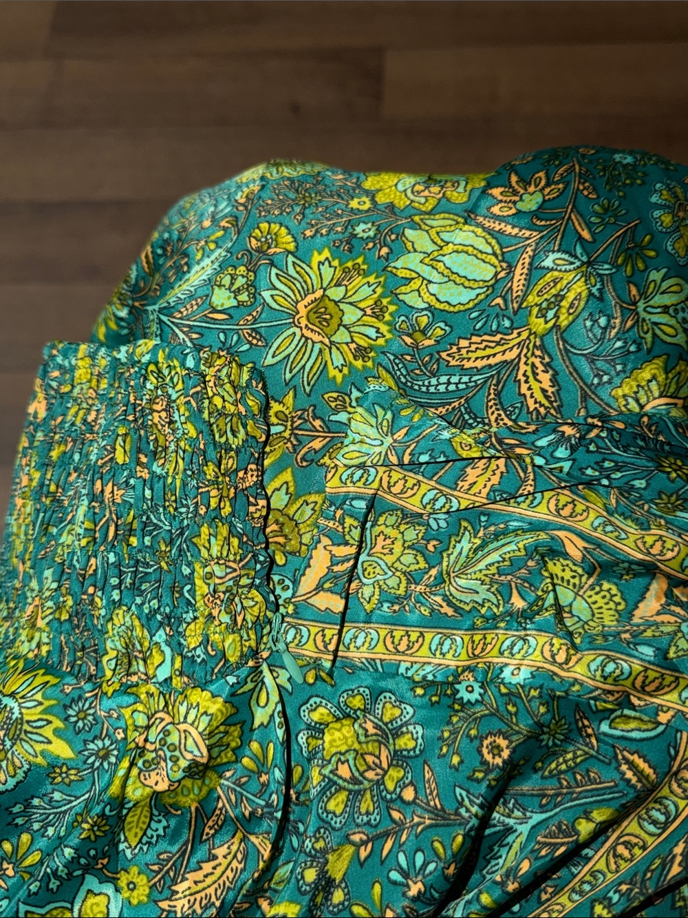 Gardenbelle Shop Size XS Hippie Bohemian Floral Wide Leg Multi Jumpsuit NWT Rare - Picture 11 of 16